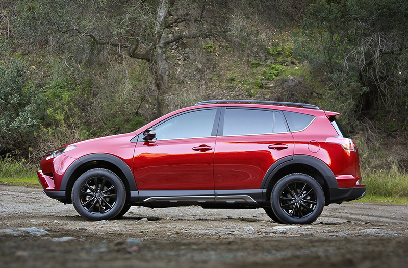Illustration for article titled If You Get The 2018 Toyota RAV4 With Its Optional Lift Kit, Save Up For Bigger Wheels